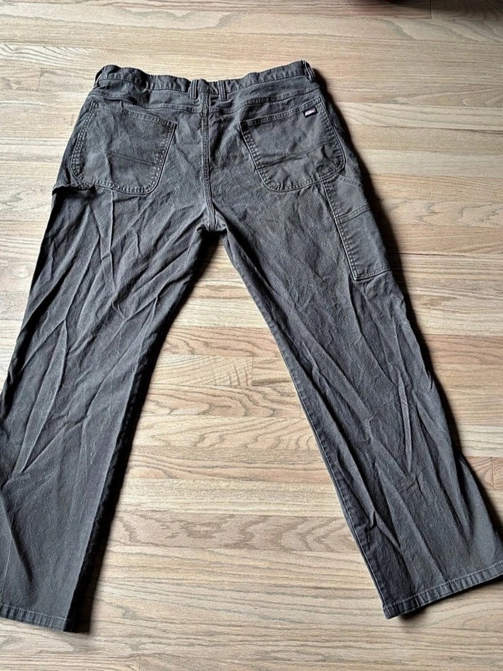 Dickies Relaxed Fit Carpenter Pants Gray Waist 38x32
